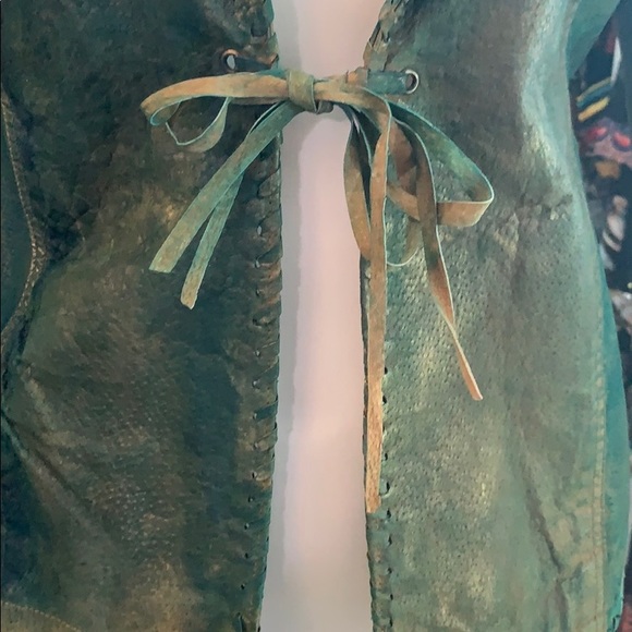 vintage leather jacket - Picture 2 of 4